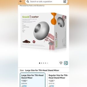 SnackCoater Attachment For KitchenAid Stand mixer